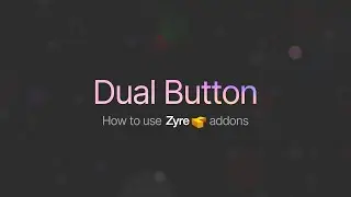 Dual Button Widget for Elementor | Zyre Addon | Stylish & Modern Button Pair Designs