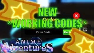 ALL NEW WORKING CODES in ANIME ADVENTURES | ROBLOX