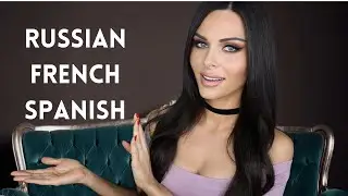 ASMR LANGUAGE TUTOR - Russian/French/Spanish