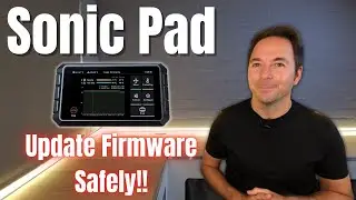 Creality Sonic Pad - How To Update Firmware Without Losing Everything!