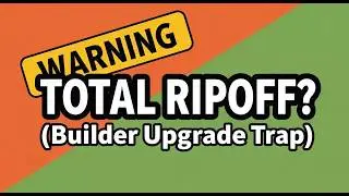 DON'T BUY THE UPGRADES! 🏠 (New Construction Trap)