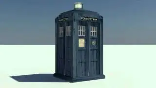 3D Max - Daylight around the TARDIS