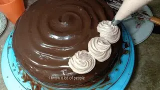 Does it really look like a Chocolate Ganache cake?😕🤔| Baking/baker #pakistanitarka