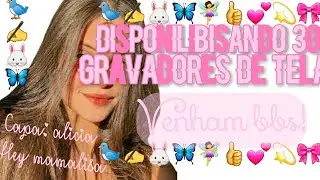✎🍭⭟ . . .♡ Disponilisando 30 gravadores! (ler descri)