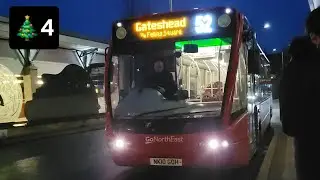 Advent with Bus Boy 2024 Day 4: *Busy bus* Onboard 52 to Gateshead - Go North East 8315 - NK10 GOH