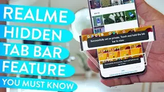 Realme Hidden Tab Bar Feature You Must Know | Realme Tab Bar Feature Which Hides Your Photos & Video