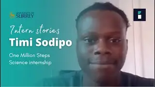 INTERN STORIES | Timi Sodipo internship with One Million Steps