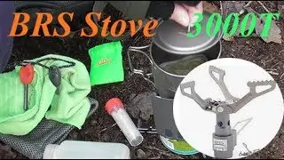 Lightweight Backpacking BRS Titanium Stove My Bug Out Bag