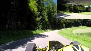 Bergrennen Reitnau 2015 mit Crash...