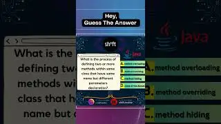 Shift Q&A -58 