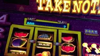 Fruit Machine Take Note Lose