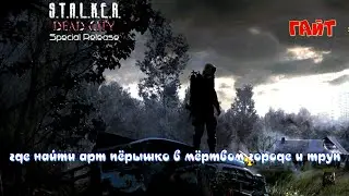 ☣️S.T.A.L.K.E.R. ☣️☣️Dead City SR ☣️☣️ГАЙТ☣️☣️где найти арт пёрышко в мёртвом городе и труп  ☣️