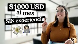 Trabaja desde casa y gana $1000 USD al mes SIN experiencia convirtiéndote en Asistente VIRTUAL  💸🌏
