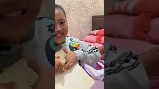 DINAR MENANGIS TERHARU DAPAT KADO IPAD MINI DARI AYAH🥺😭 