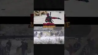 Best Deadpool and Wolverine Trailer Clip BTS Footage 