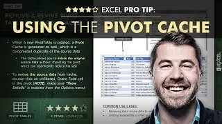 EXCEL PRO TIP: Reviving Data from the Pivot Cache