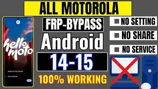✅ All Motorola/Moto FRP Bypass 2025 🔓 [Android 14/15] | 100% Working | No PC Needed | Easy Unlock 🚀