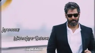 Attitude WhatsApp Status || WhatsApp Status || Attitude boy Status in HD by Unique editor  ||2020