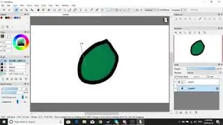 How to color inside the lines|Fire Alpaca Tutorials #1