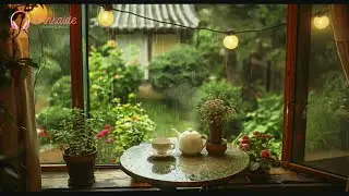 잠시 내려놓음과 쉼☕ 잔잔한 봄비 속 휴식, 평화로운 피아노 연주 🌦️🎶