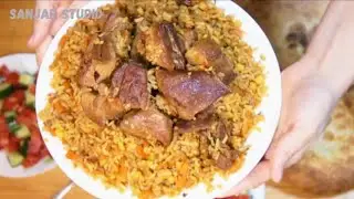 TEZ VA OSON OSH TAYYORLASH USULI - ГОТОВИМ ВКУСНЫЙ ПЛОВ ИЗ ГОВЯДИНЫ