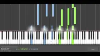 Piano Tutorial: Howl's Moving Castle - Merry-Go-Round of Life