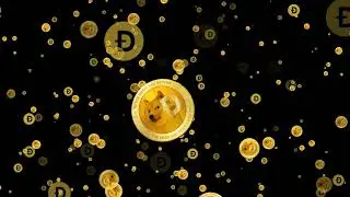 4K DOGECoin Animation | Free DOGE Animation | Motion Graphics Download