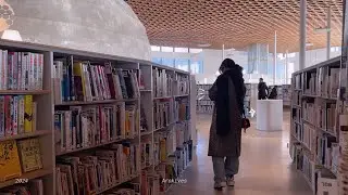 alone but not lonely — taking myself out on a date (thrifting, library, café) 🌷📚☕️