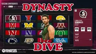 College Football 25 Dynasty Deep Dive