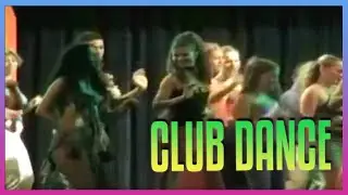 Club Dance at the Riu Yucatan in Mexico 2005 - song La Vaca by Mala Fe
