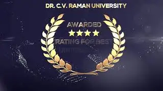 Dr. CV Raman University - New Campaign - TVC (HIndi)