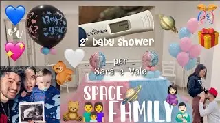 2° baby shower per la @SpaceFamily7🪐 #viral #fpyツ #fpy #babyshower #boy #girl💙💖