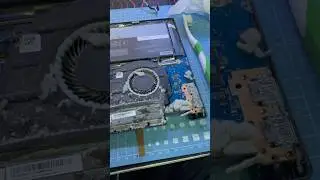 Kipas laptop berdebu parah #cleaning #fan #laptop #lenovo