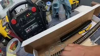 2023 CRF300L Race Tech Fork Spring install
