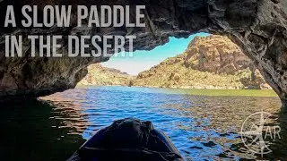 A Slow Paddle in the Desert in Search of Light, Shadow, and Movement