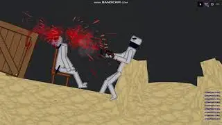 Bandit attack vs human people playground