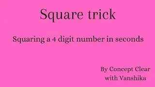 Square trick😉| Competition exam trick| Maths tricks for faster calculation