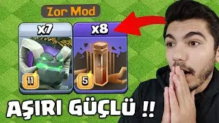 ZOR MODDA YARDI DAĞITIYOR BU ORDU !!- Clash Of Clans