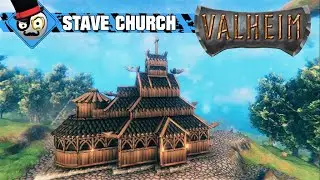 Valheim - Base Building Guide - Nordic Stave Church