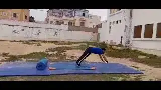 Gymnastique : Rondade et corroné de jambe