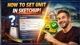 How to Change Units of Measure in SketchUp Pro | Change Units in SketchUp Like a Pro in 2025