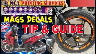 MAGS DECALS TIPs & GUIDE| KUYA DHODZ