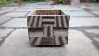 Amazing Creativity with Cartoon and Cement, Gamla kaise banaen, DIY