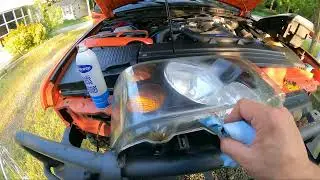 Lando gets a headlight treatment but somethings not right 🧐😏#diy #customerstateswhat #howto
