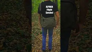 ALPAKA Flight Satchel Review : Male Fit & Size Look 🎒