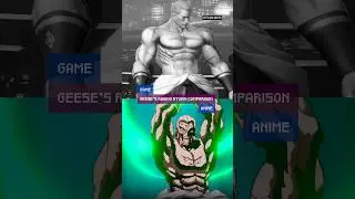 Geese's Raging Storm 🌪️ Game vs Anime
