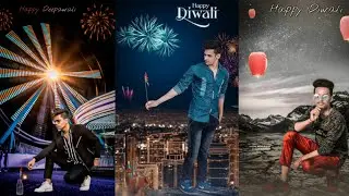 Happy Diwali Photo Editing In Picsart step By Step In Hindi