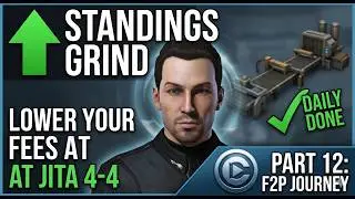 Lowering Jita Broker Fees! | EVE Online F2P Walkthrough (Part 12)