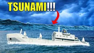 Cargo Ship HITS ICEBERG While Carrying NUCLEAR BOMBS In Stormworks!!!