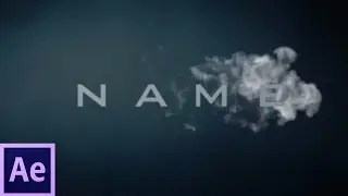 After Effect CS6 | Smoke Text Effect Tutorial